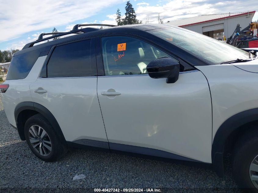 2023 Nissan Pathfinder Sl 4Wd VIN: 5N1DR3CC5PC244617 Lot: 40427242