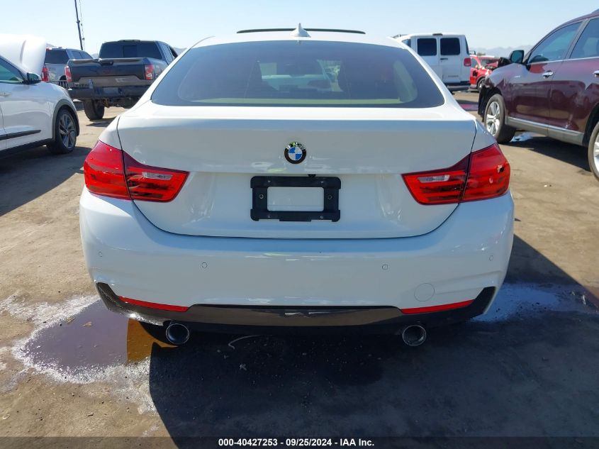 2016 BMW 435I Gran Coupe VIN: WBA4B1C58GG241800 Lot: 40427253