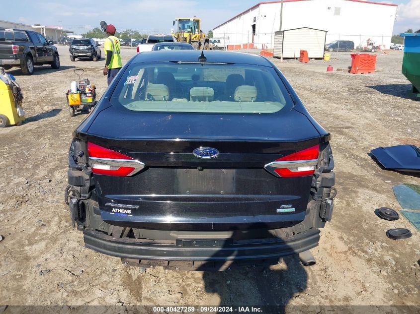 2020 Ford Fusion Se VIN: 3FA6P0HD7LR236183 Lot: 40427259