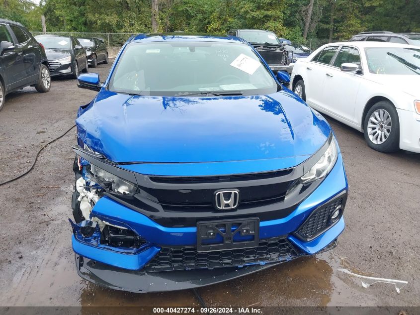 SHHFK7H56JU408310 2018 Honda Civic Ex