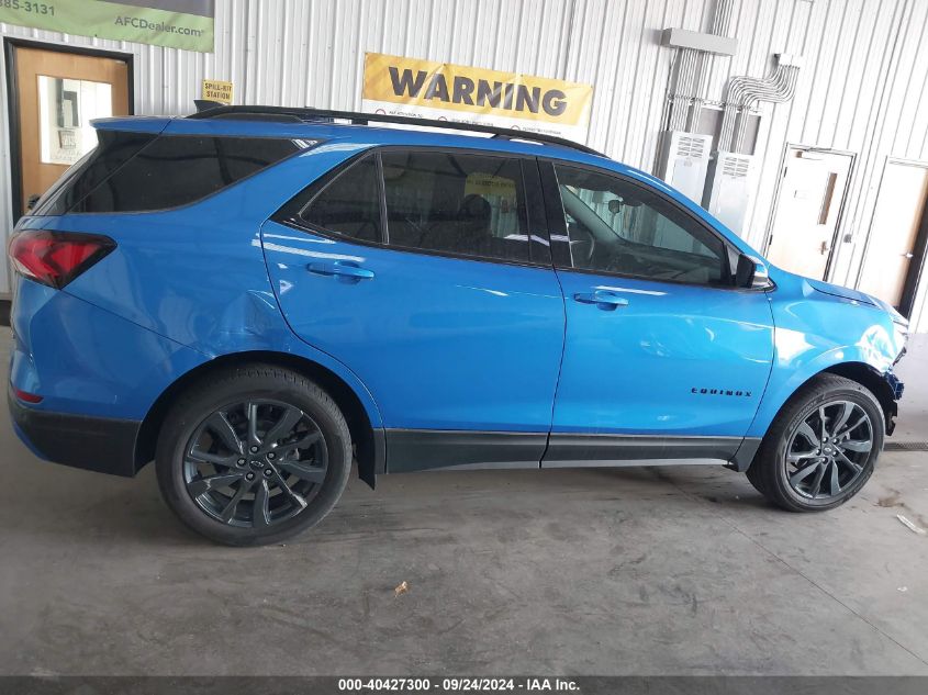 2024 Chevrolet Equinox Rs VIN: 3GNAXWEG4RS108935 Lot: 40427300