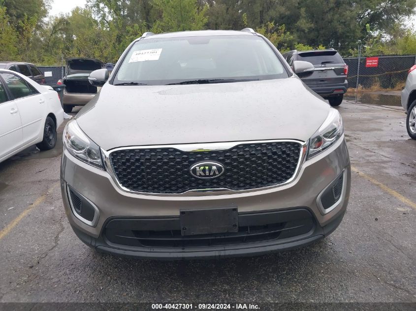 2017 Kia Sorento 2.4L Lx VIN: 5XYPG4A38HG299057 Lot: 40427301