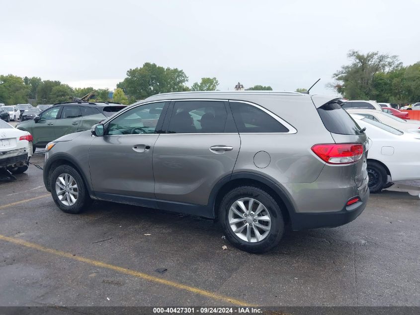 2017 Kia Sorento 2.4L Lx VIN: 5XYPG4A38HG299057 Lot: 40427301