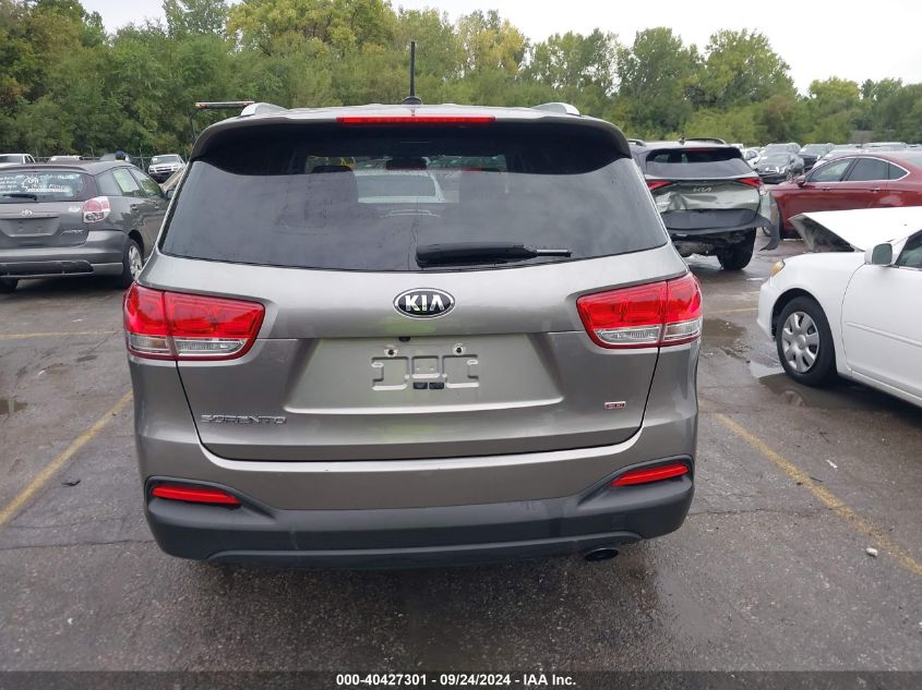 2017 Kia Sorento 2.4L Lx VIN: 5XYPG4A38HG299057 Lot: 40427301