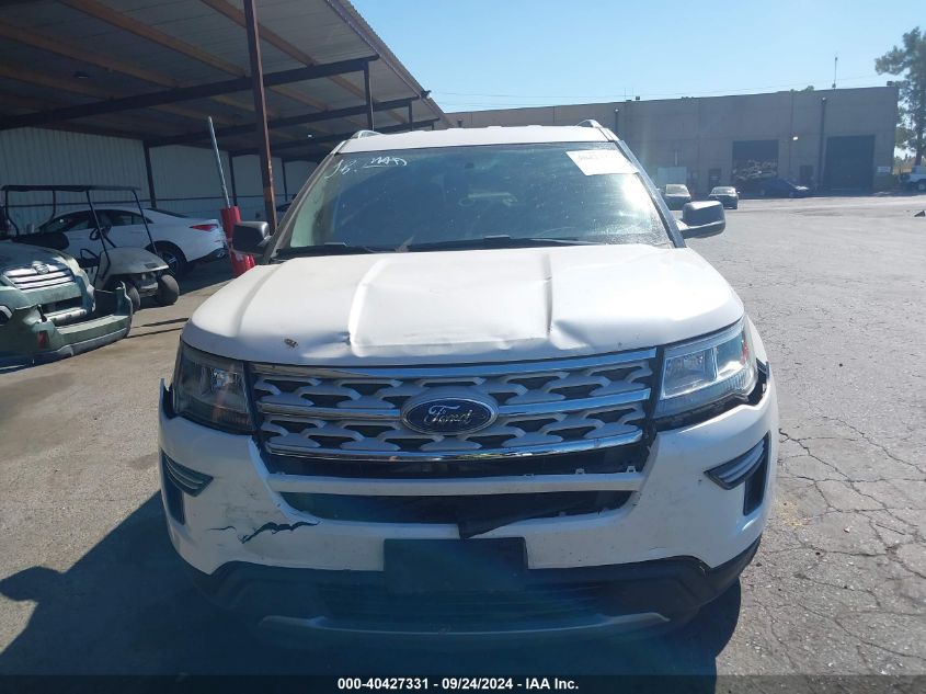 1FM5K7D81KGA10289 2019 Ford Explorer Xlt