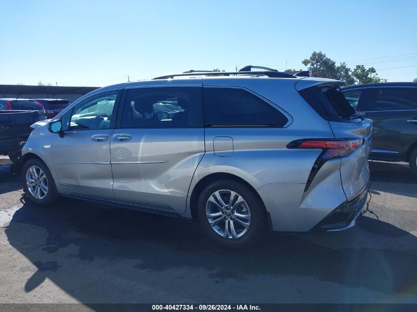 2021 Toyota Sienna Xse VIN: 5TDXSKFC7MS027270 Lot: 40427334