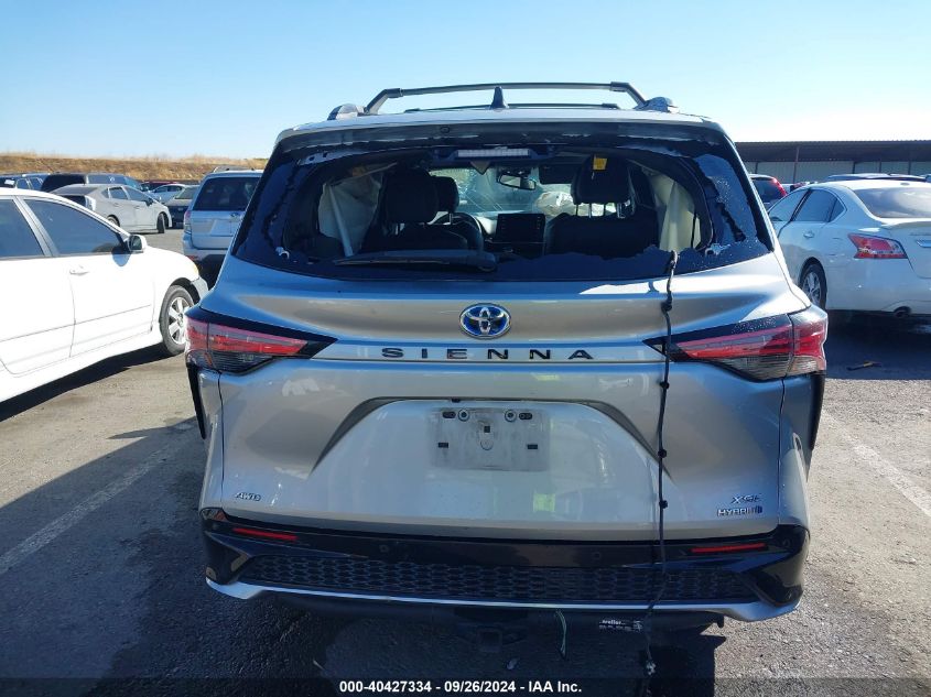 2021 Toyota Sienna Xse VIN: 5TDXSKFC7MS027270 Lot: 40427334