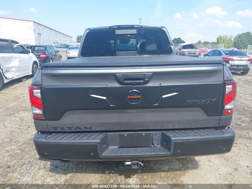 2020 Nissan Titan Pro-4X 4X4 VIN: 1N6AA1ED3LN510723 Lot: 40427339