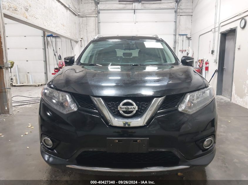 2015 Nissan Rogue Sv VIN: 5N1AT2MV9FC797302 Lot: 40427340