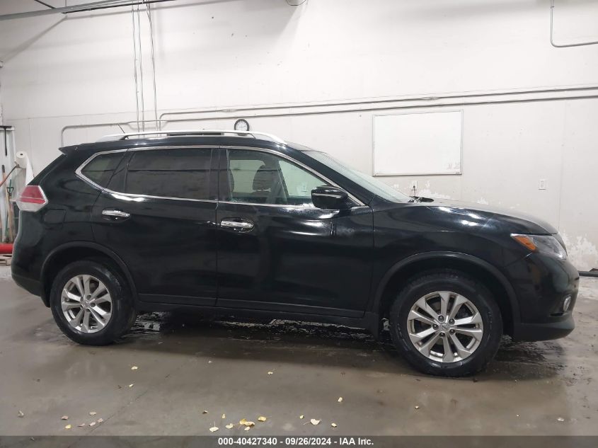 2015 Nissan Rogue Sv VIN: 5N1AT2MV9FC797302 Lot: 40427340