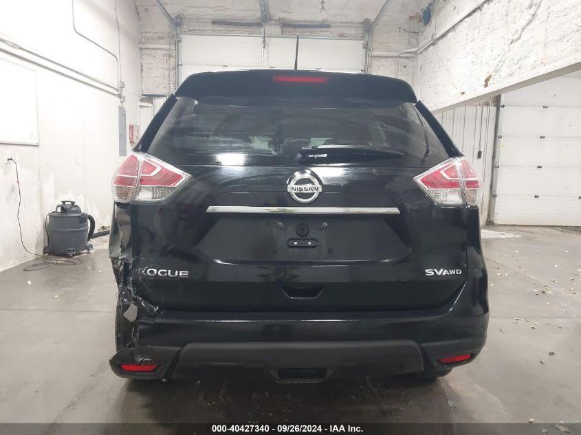 2015 Nissan Rogue Sv VIN: 5N1AT2MV9FC797302 Lot: 40427340