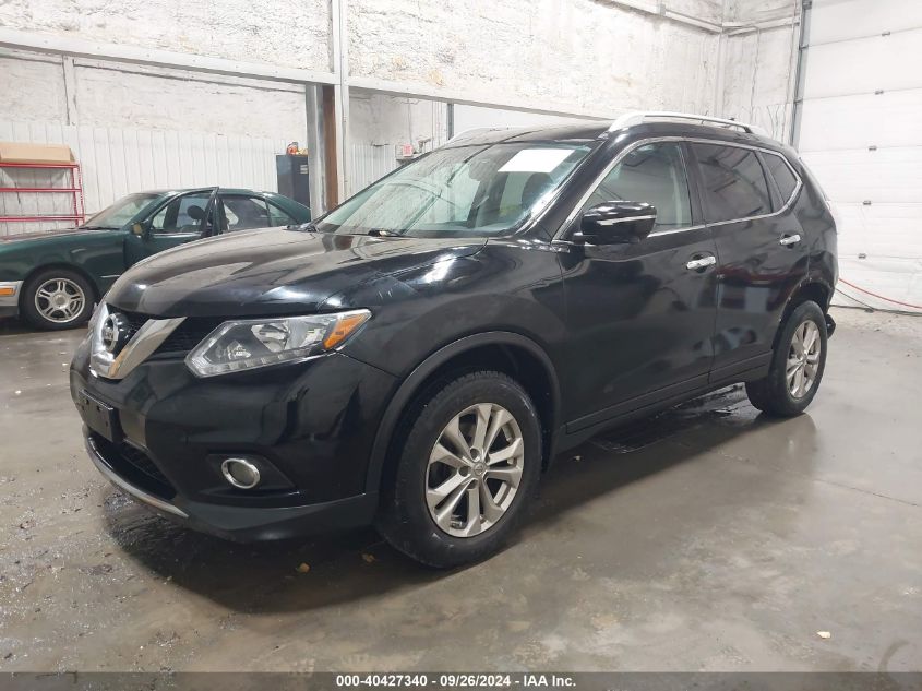 5N1AT2MV9FC797302 2015 NISSAN ROGUE - Image 2