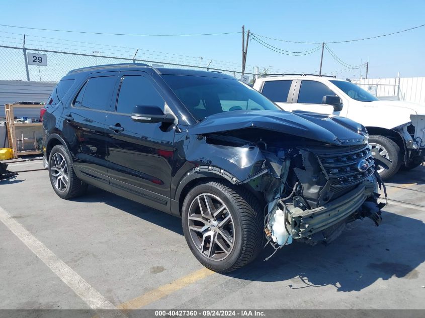 1FM5K8GT1HGA76081 2017 FORD EXPLORER - Image 1