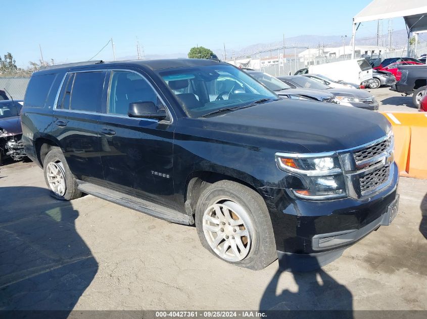 2016 Chevrolet Tahoe Lt VIN: 1GNSCBKC2GR329184 Lot: 40427361