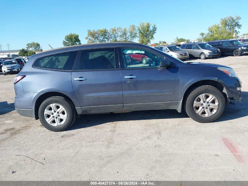 2013 Chevrolet Traverse Ls VIN: 1GNKRFED7DJ136792 Lot: 40427374