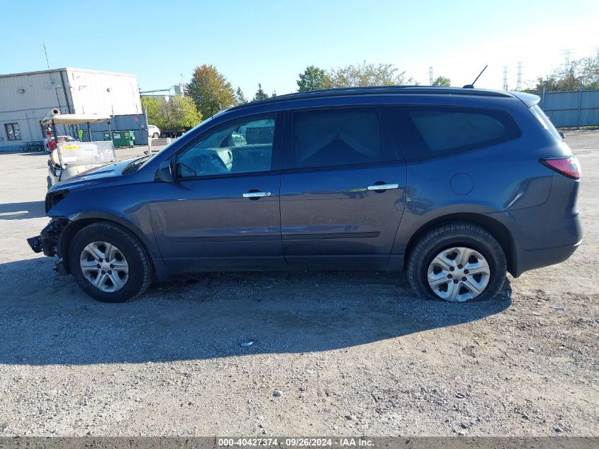 2013 Chevrolet Traverse Ls VIN: 1GNKRFED7DJ136792 Lot: 40427374