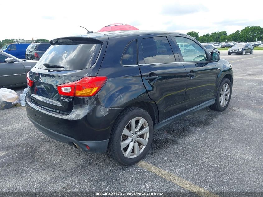 2015 Mitsubishi Outlander Sport Se VIN: 4A4AP4AUXFE015117 Lot: 40427378