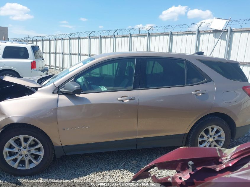 2019 Chevrolet Equinox Ls VIN: 2GNAXHEV5K6266408 Lot: 40427383