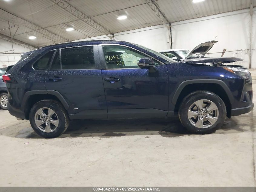 2024 Toyota Rav4 Hybrid Xle VIN: 2T3RWRFV7RW225487 Lot: 40427384