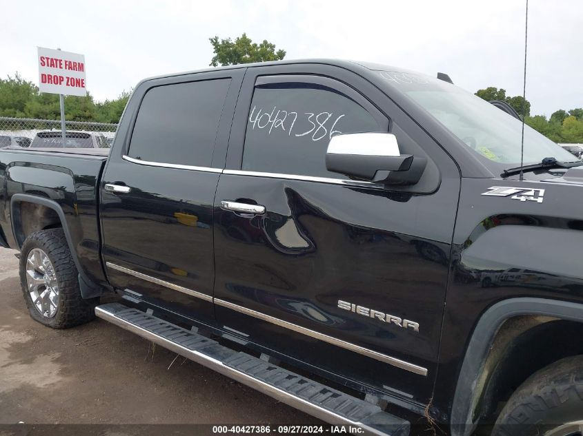 2015 GMC Sierra 1500 Slt VIN: 3GTU2VEC2FG132922 Lot: 40427386