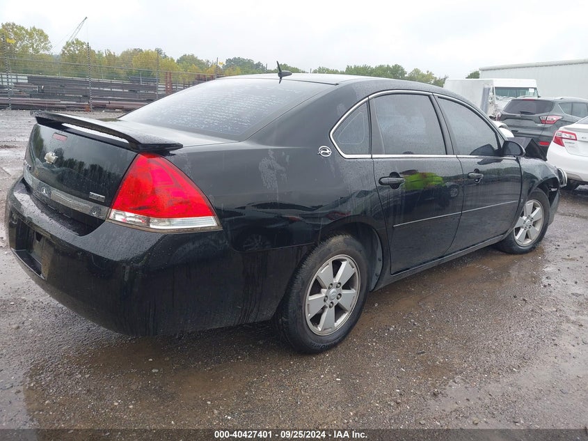 2008 CHEVROLET IMPALA VIN: 2G1WT58K081281214