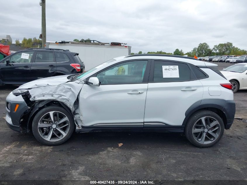 2021 Hyundai Kona Limited VIN: KM8K3CA52MU637185 Lot: 40427435