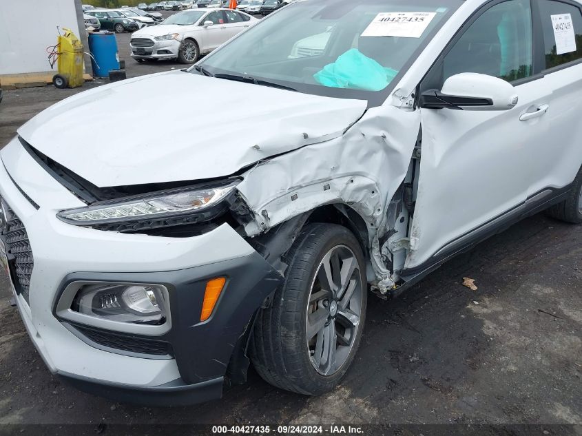 2021 Hyundai Kona Limited VIN: KM8K3CA52MU637185 Lot: 40427435