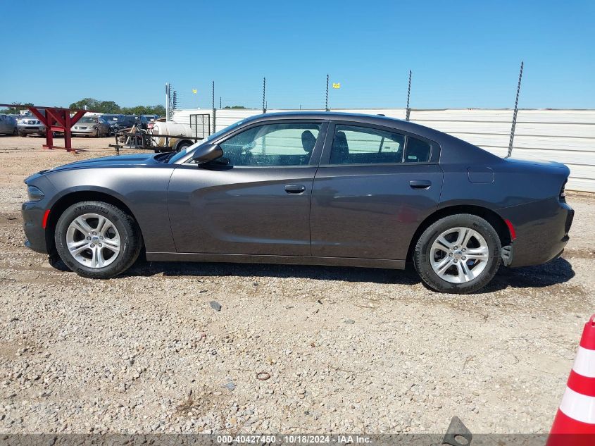 2022 Dodge Charger Sxt Rwd VIN: 2C3CDXBG7NH179312 Lot: 40427450