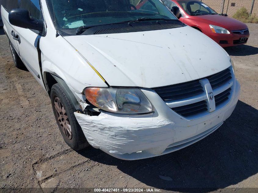 2007 Dodge Grand Caravan Se VIN: 1D4GP24R07B255649 Lot: 40427451