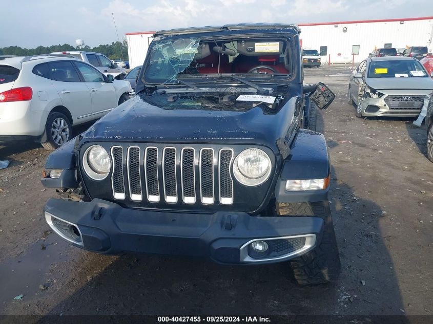 2019 Jeep Wrangler Unlimited Sahara 4X4 VIN: 1C4HJXEN6KW595840 Lot: 40427455