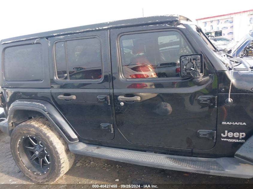 1C4HJXEN6KW595840 2019 Jeep Wrangler Unlimited Sahara 4X4