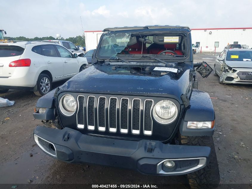 2019 Jeep Wrangler Unlimited Sahara 4X4 VIN: 1C4HJXEN6KW595840 Lot: 40427455