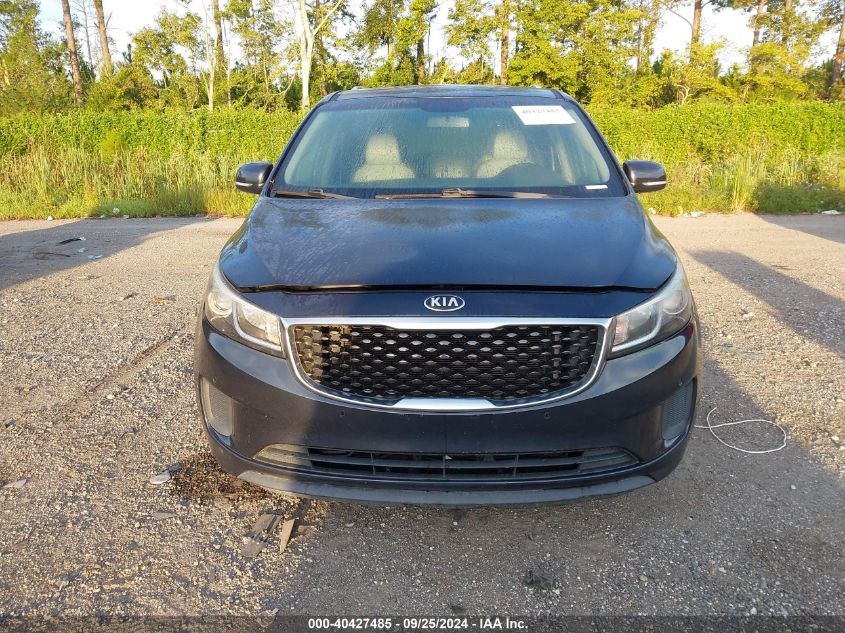 VIN KNDMB5C19H6331326 2017 KIA SEDONA LX