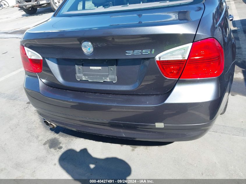 2006 BMW 325I VIN: WBAVB13526PT13559 Lot: 40427491