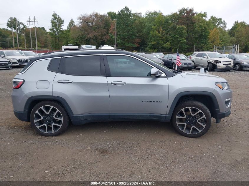 2018 Jeep Compass Limited 4X4 VIN: 3C4NJDCB3JT290682 Lot: 40427501