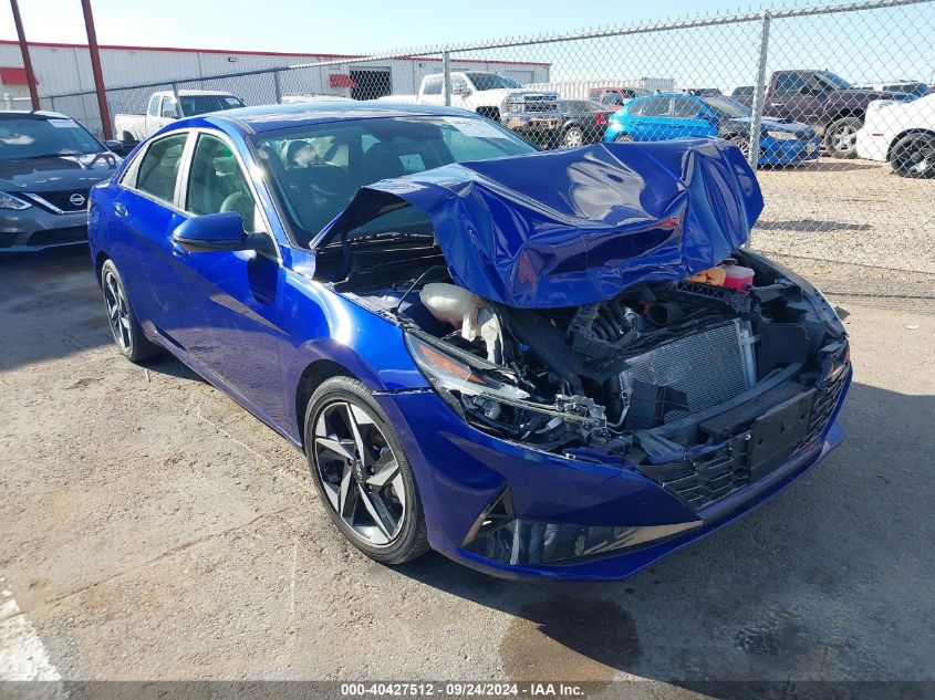 KMHLN4AJ6NU030614 2022 Hyundai Elantra Hybrid Limited