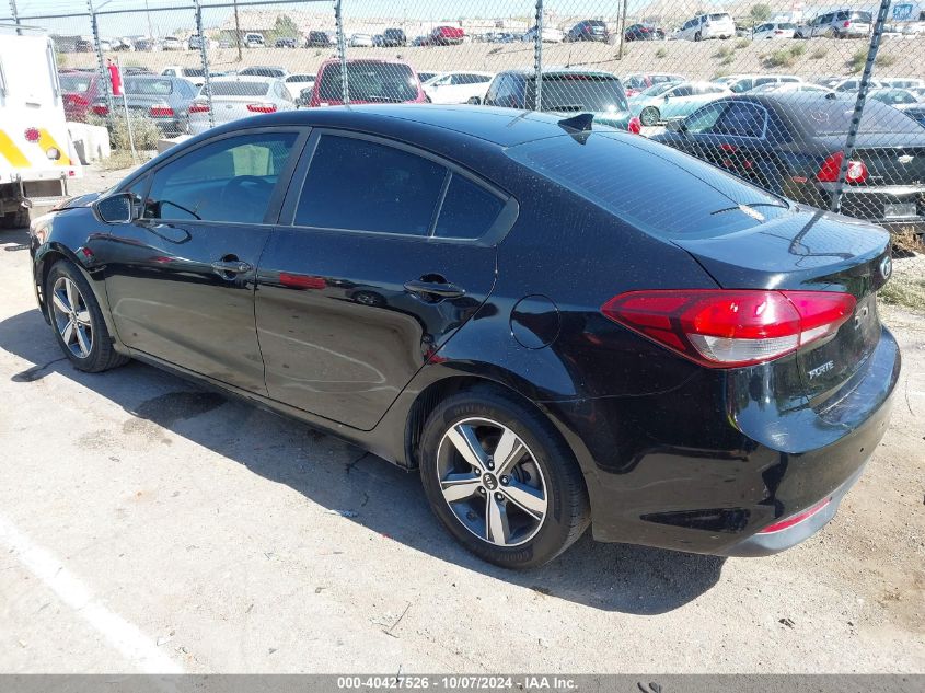 2018 Kia Forte Lx VIN: 3KPFL4A71JE166217 Lot: 40427526