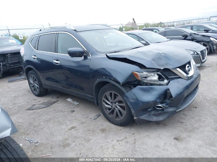 VIN 5N1AT2MV0GC921782 2016 Nissan Rogue, SL no.1