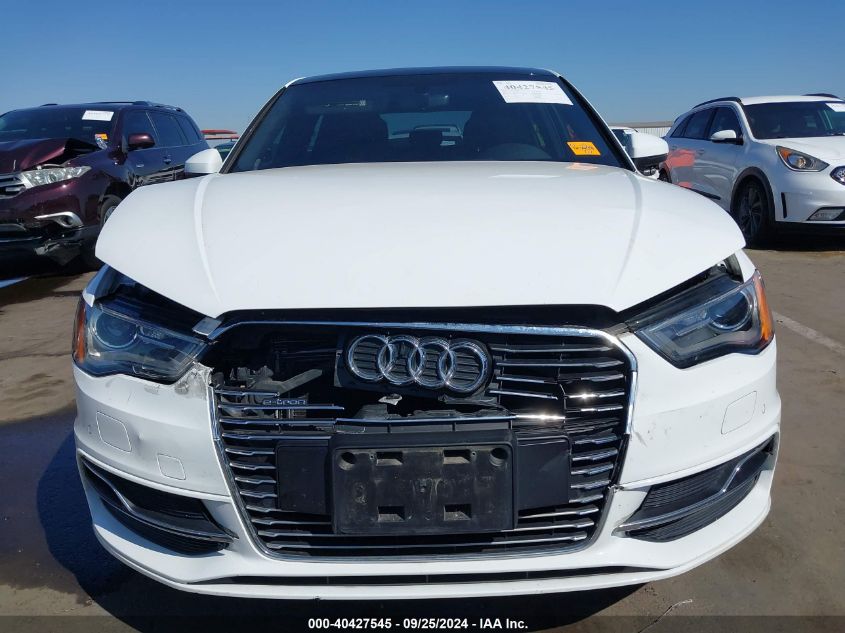 2016 Audi A3 E-Tron 1.4T Premium VIN: WAUUPBFF3GA164204 Lot: 40427545