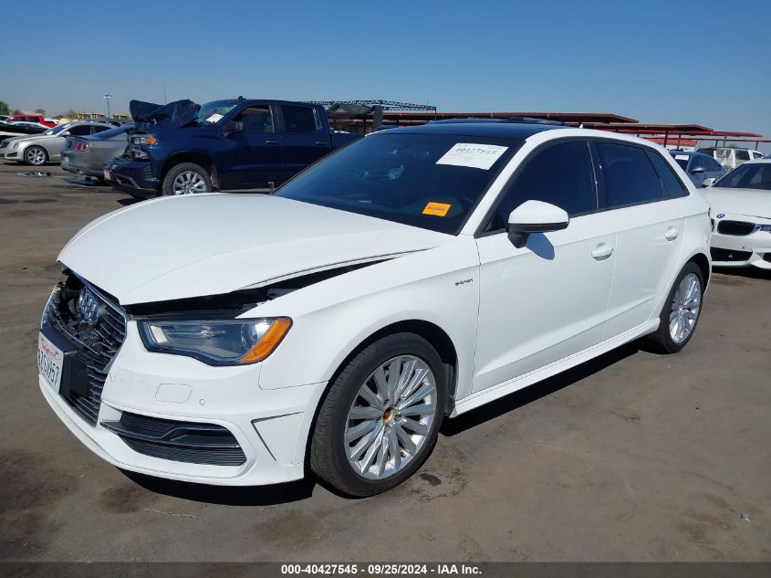 2016 AUDI A3 E-TRON 1.4T PREMIUM - WAUUPBFF3GA164204