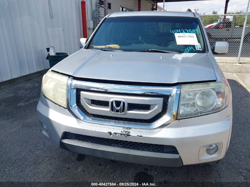 2009 Honda Pilot Ex VIN: 5FNYF38459B024576 Lot: 40427584