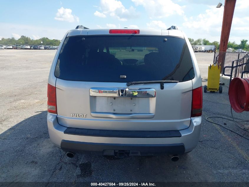 2009 Honda Pilot Ex VIN: 5FNYF38459B024576 Lot: 40427584