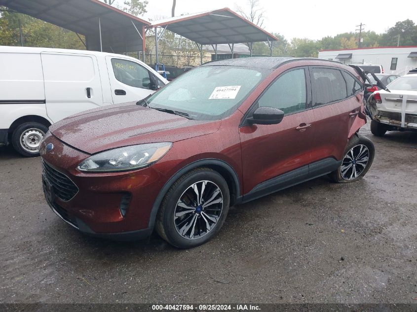 2021 FORD ESCAPE SE HYBRID - 1FMCU0BZ9MUA18021