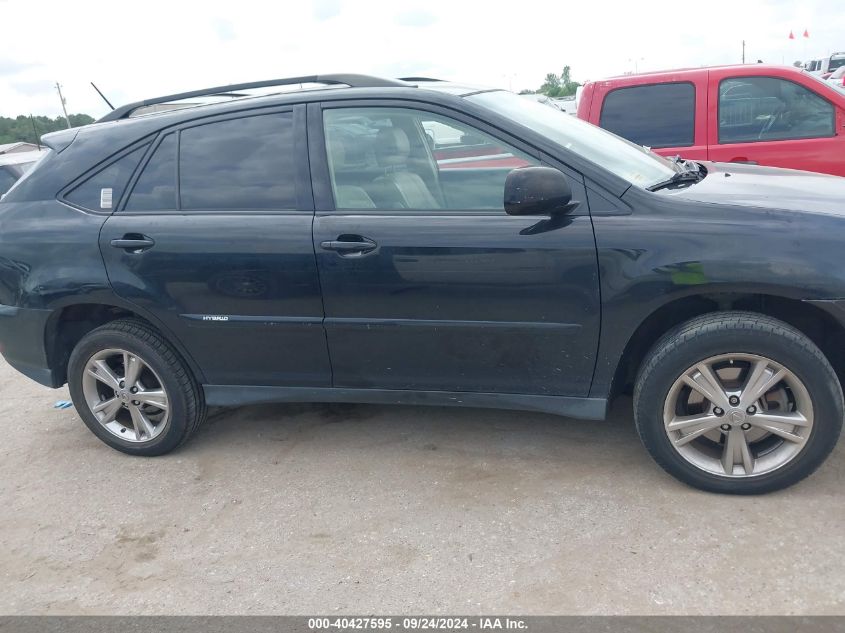 2007 Lexus Rx 400H VIN: JTJGW31U972002521 Lot: 40427595