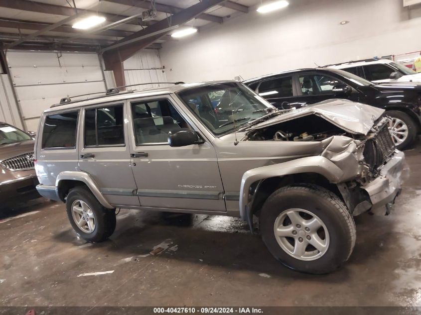 2001 Jeep Cherokee Sport VIN: 1J4FF48S81L563300 Lot: 40427610