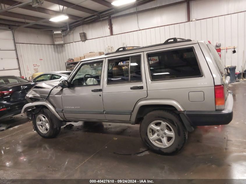 2001 Jeep Cherokee Sport VIN: 1J4FF48S81L563300 Lot: 40427610