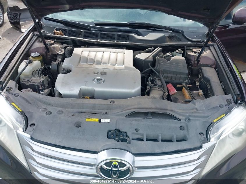 4T1BK3DB9BU372489 2011 Toyota Avalon Limited