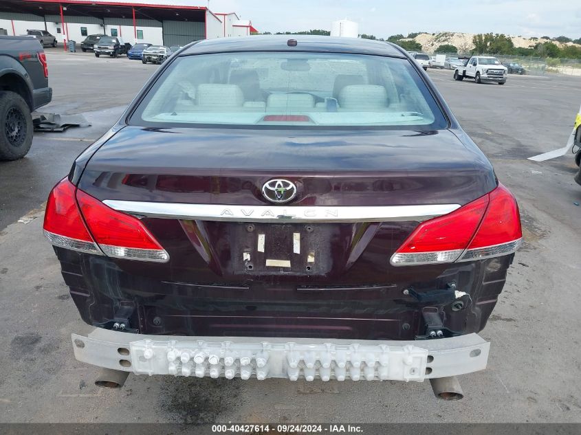 2011 Toyota Avalon Limited VIN: 4T1BK3DB9BU372489 Lot: 40427614