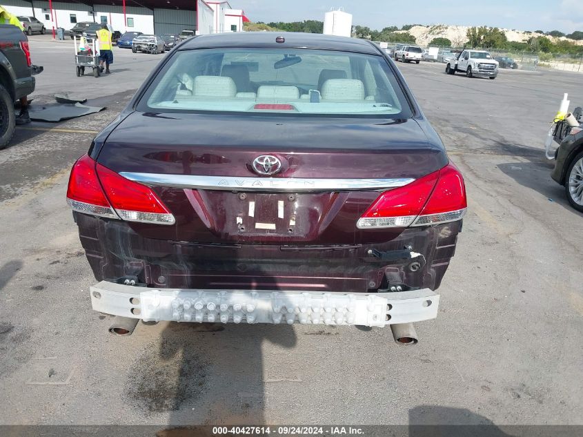 4T1BK3DB9BU372489 2011 Toyota Avalon Limited