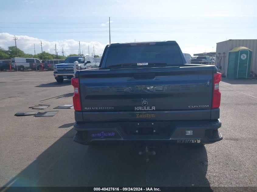 2021 Chevrolet Silverado 1500 2Wd Short Bed Custom VIN: 1GCPWBEK2MZ294862 Lot: 40427616